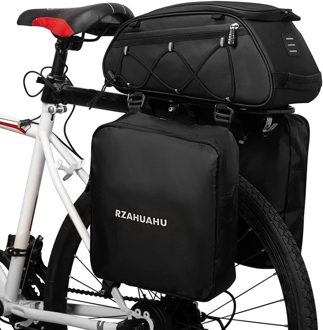 Sacoches Latérales étanches Pour Vélo/moto - Double Coffre Arrière Vert - Neuf