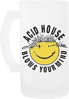 Acid House Blows Your Mind Szkło Piwo Kubek Beer Mug
