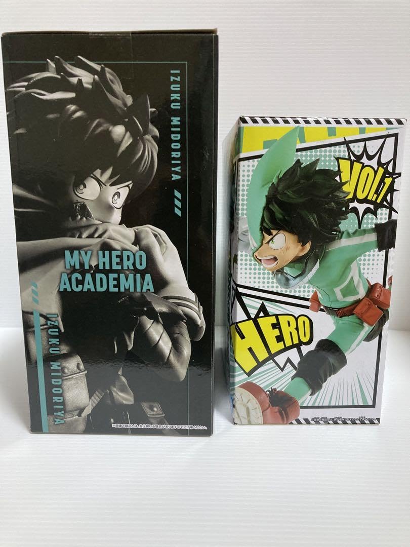 Amazon.co.jp: 僕のヒーローアカデミア 緑谷出久 フィギュア 2体