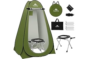 Versatile Portable Bathroom Tent for Outdoor Adventures