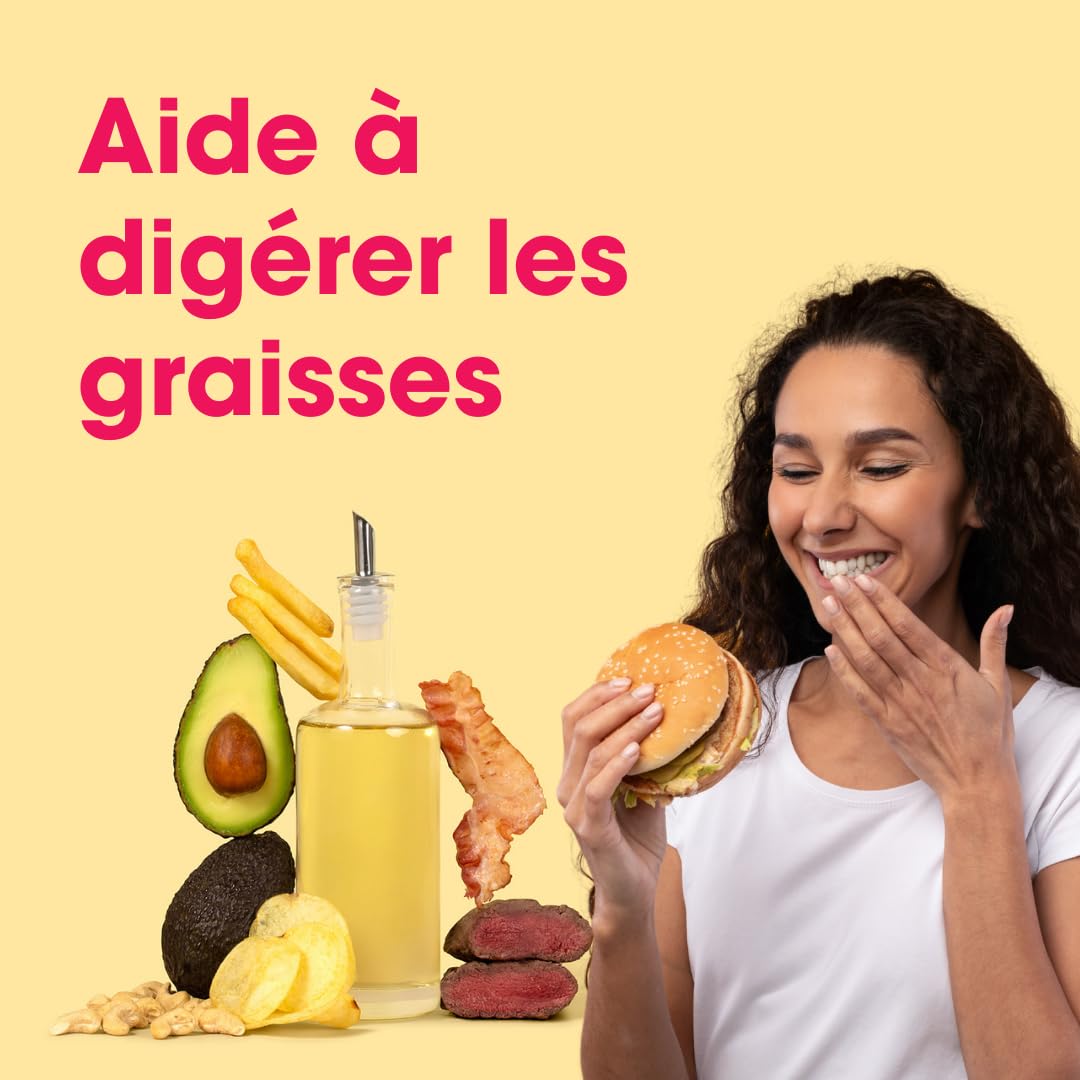 Intoleran Lipase Mix Enzymes digestives – 108 gélules