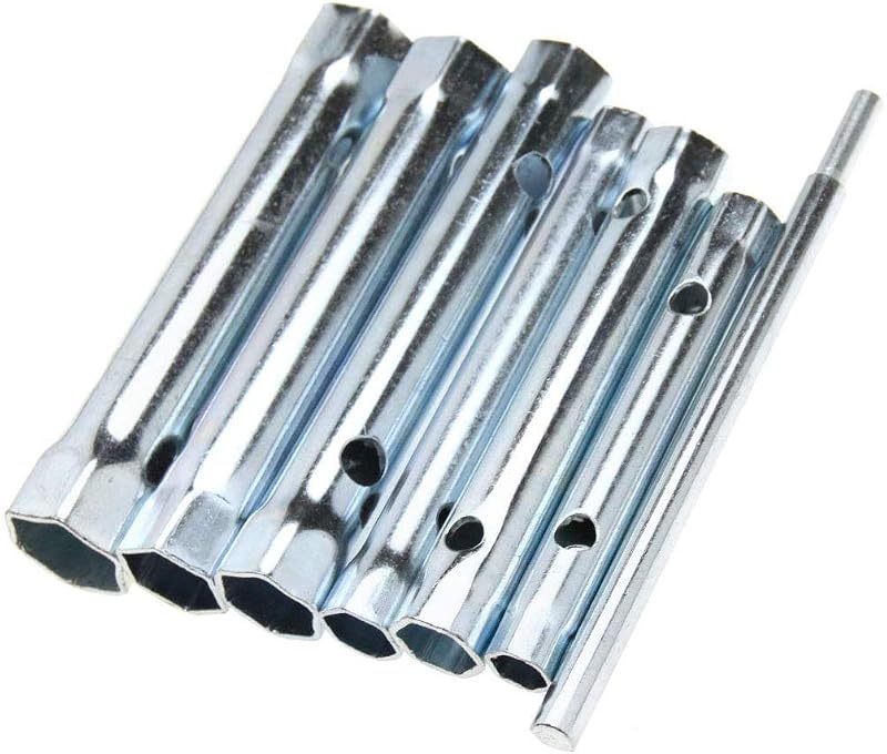 Kit de Chaves Soquete Sextavadas de Duas Pontas para Velas de Ignição Auto-plaza AV014-6 com 6 Peças