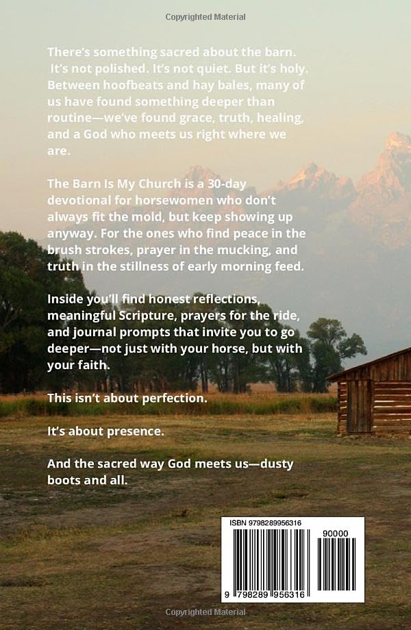 The Barn Is My Church: A 30-Day Devotional for Horsewomen Who Meet God in Dusty Places - Image 2