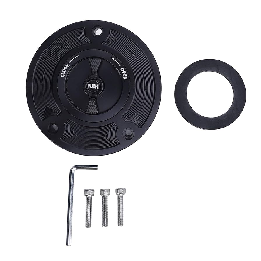 Amazon | 燃料 ガソリン タンク キャップ 鍵なし オートバイ燃料