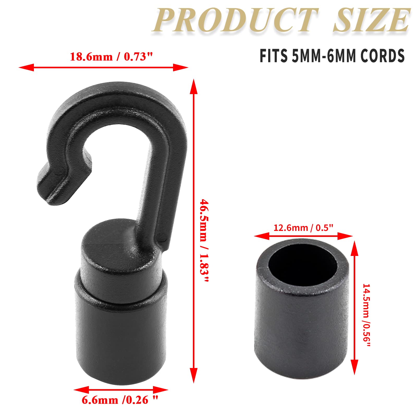 Lot De 50 Boules En Plastique D'un Diamètre De 7 Cm Noir - Noir