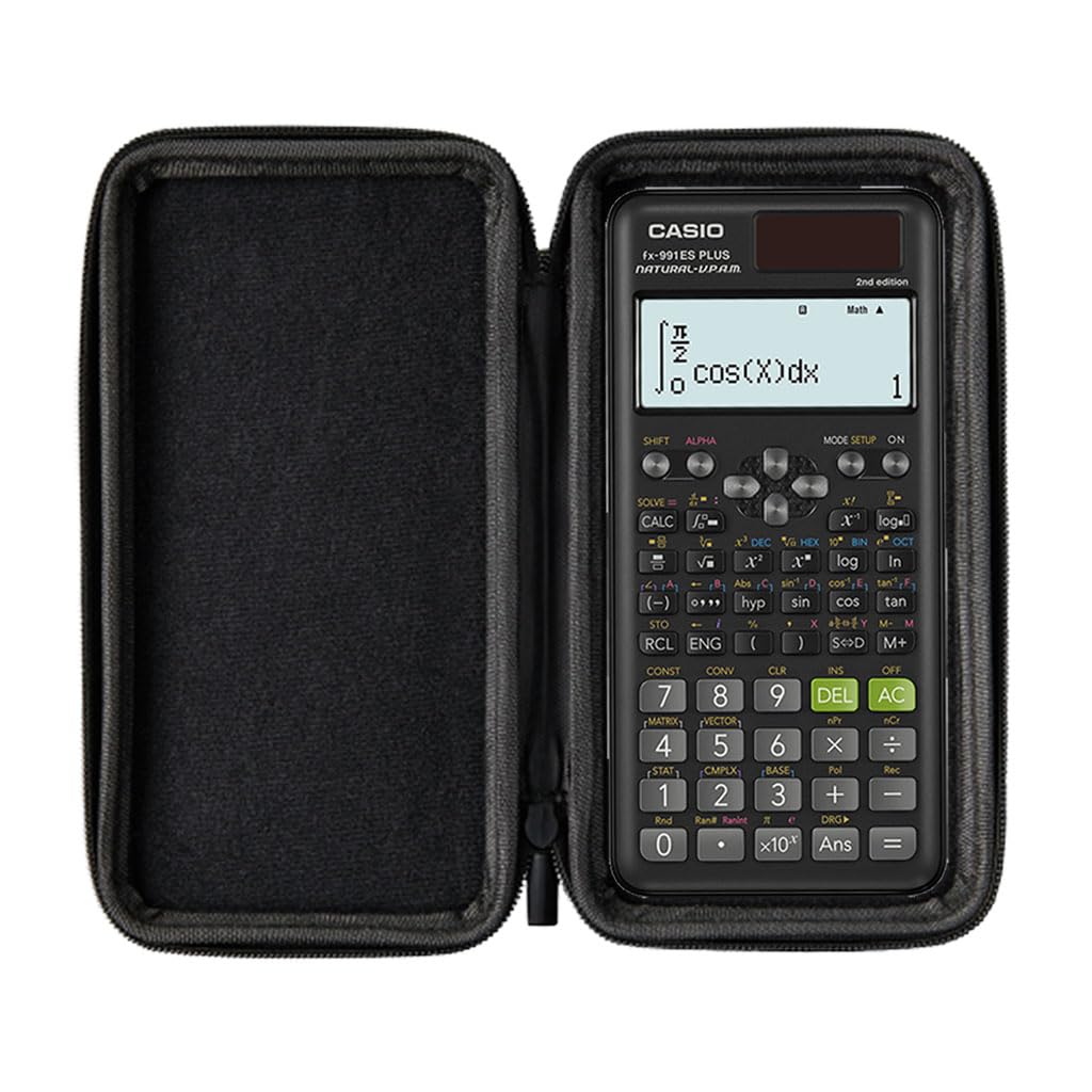Casio fx-991ES Plus 2nd Edition with WYNGS Protective Case Turquoise - Scientific Calculator - Basic Package - Image 4