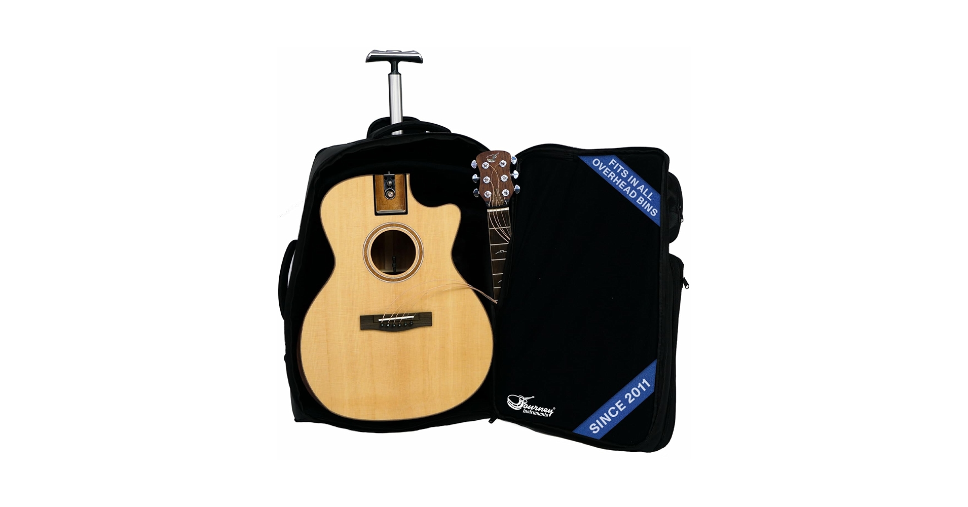 Amazon.com: Journey Instruments Solid Sitka Travel Guitar