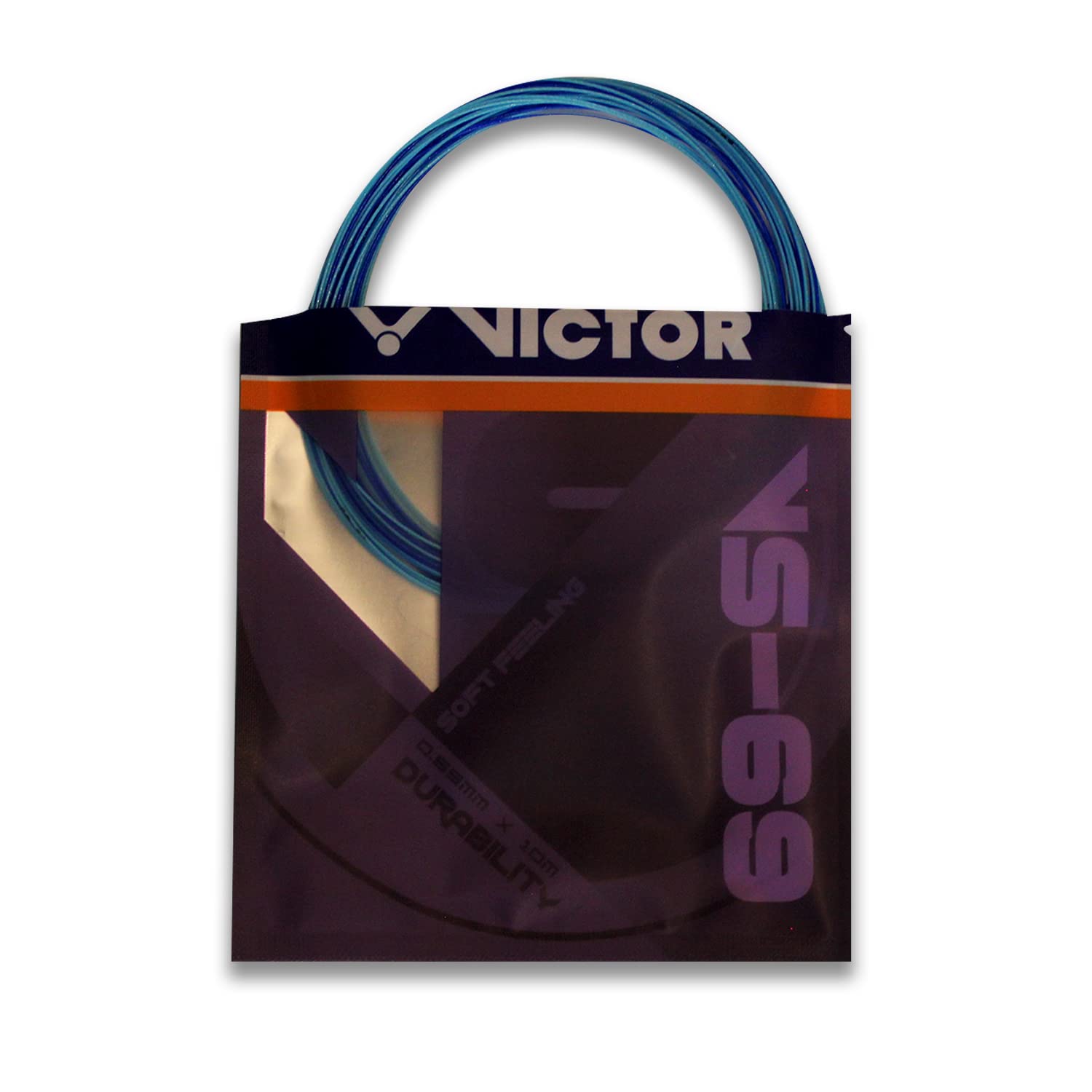 VICTOR VS-69 Soft Feeling Durability Badminton Racket String (0.69mmX10m) Pack of 2 (Blue/Light Blue) (B0BC1T14Z8) Amazon Price History, Amazon Price Tracker