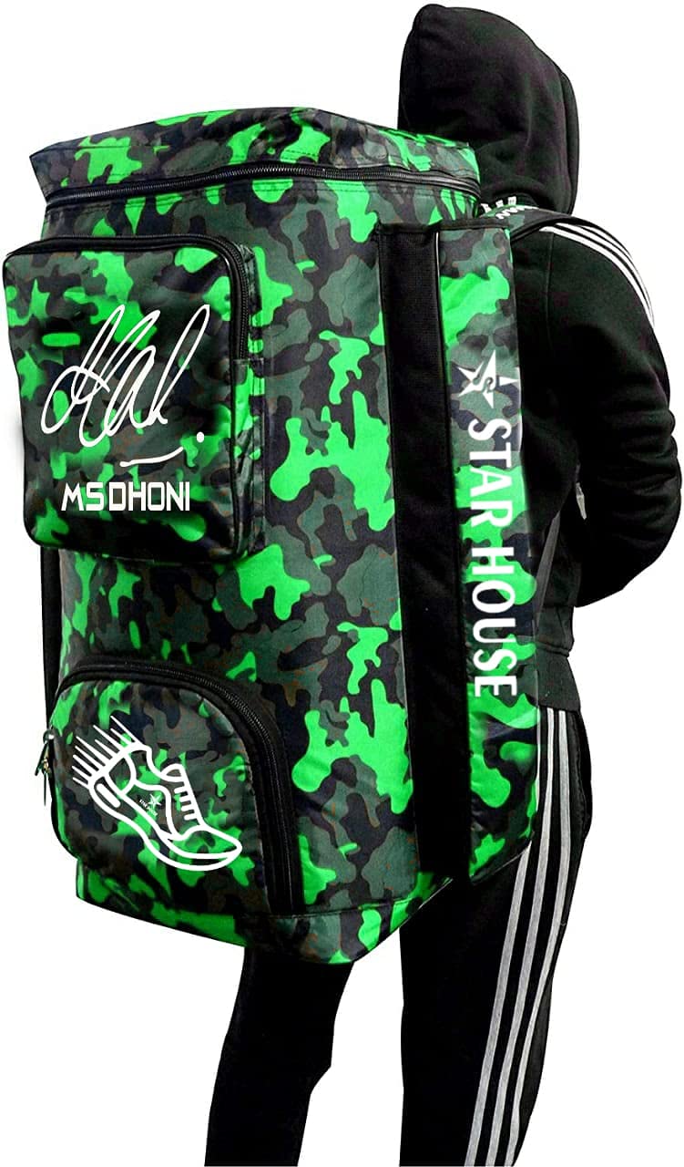 Star House Sports Bag for Kit Accessories sami Padded Bag (Green)