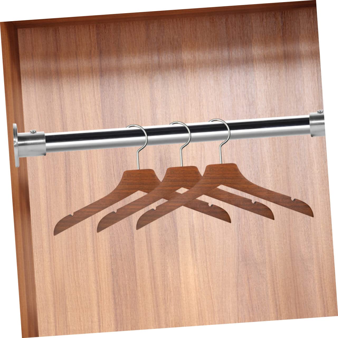 Alipis 3 Ensembles Bride De Tringle À Vêtements Tringles À Rideaux Crochets De Rideau sans Perçage Support De Penderie Supports De Tringle De Penderie Support De Rideau 4 pièces * 3