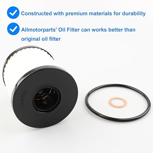 Miniatura 4 de Filtro de aceite, repuesto 11427622446 compatible con Mini Cooper y Mini Cooper S - Mini Cooper 2007-2015, Mini Cooper Countryman 2011-2016, Mini