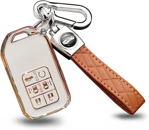 Miniatura 3 de ontto Funda para llavero Honda Elysion 2022 de protección completa TPU, Gris