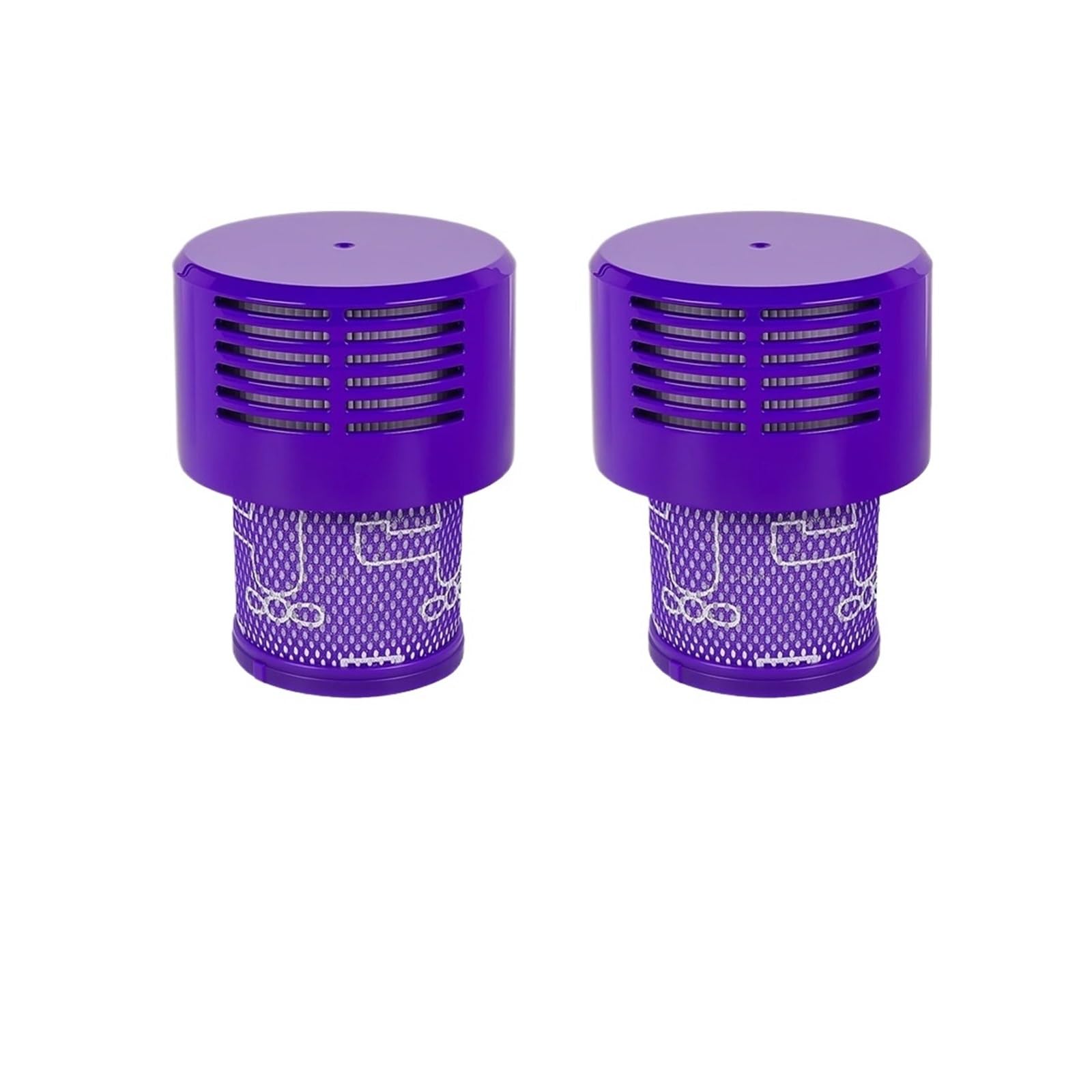 Filtro HEPA, Compatible con Dyson, V10 US SV12 Robot aspirador lavable, fuga de polvo, pieza de repuesto de limpieza de precisión(D)