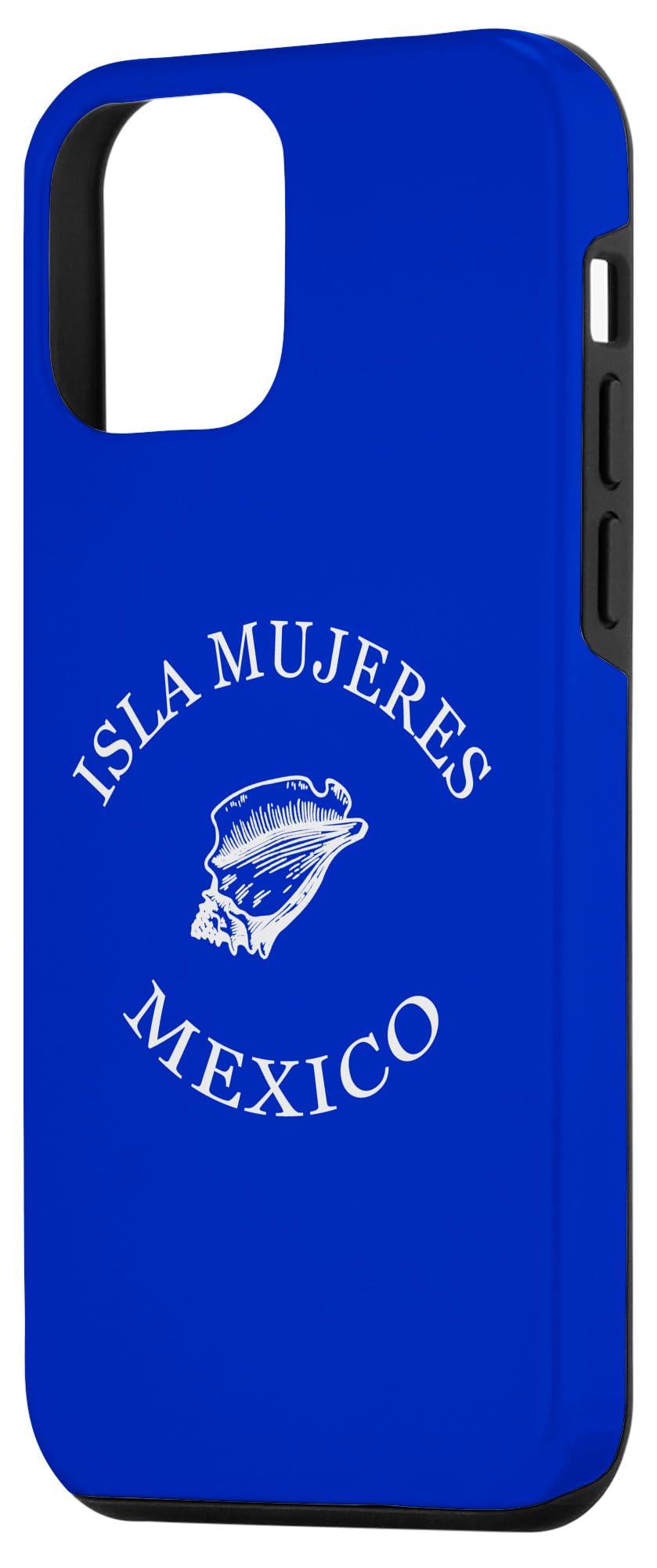 iPhone 12 mini Isla es Vintage Tribal Conch Souvenir Memory Case - Image 2