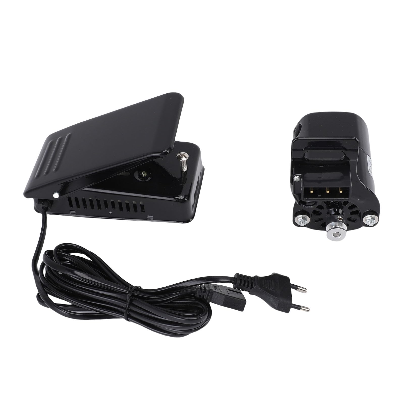 Omabeta Set di Pedali Motore per Macchina da Cucire da 100 W Kit di Comando a Pedale Regolabile a velocità Continua per Quilting e Lavorazione di Plastica e Alluminio