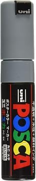 uni Posca Bold Marker, Gray PC8K.37, 1 Count Pack of 1
