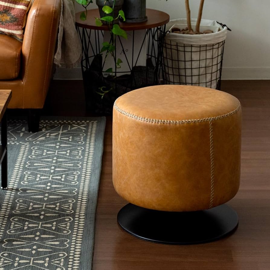 ヴィンテージ　ラウンド　スツール　サイドテーブル　剥離 table-03165 ステンレス ラウンド スツール サイドテーブル H40