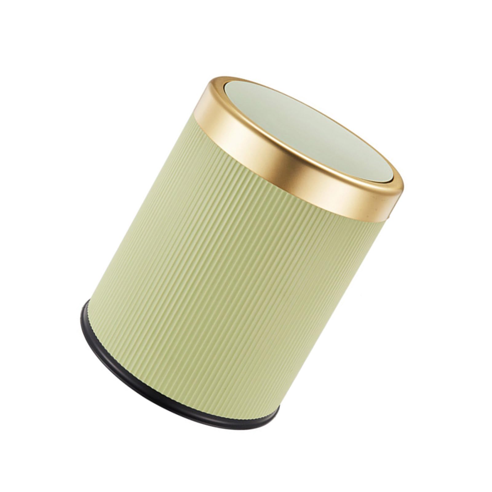 Buxuaaaa Garbage Bin Press Trash Can with Lid, Dustbin for Small Kitchen or Bedroom Easy Cleaning Wastbasket Garbage Bin