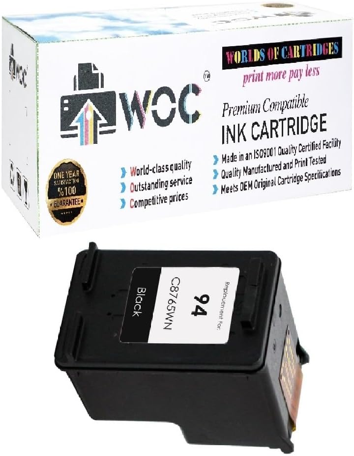 WOC Remanufactured Ink Cartridge Replacement for HP 95 (C8766WN) (Tri-Color)