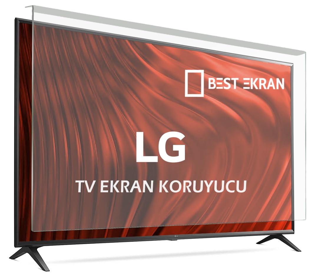 LG 75NANO90A6B TV EKRAN KORUYUCU - LG 75" inç 190CM NANOCELL KIRILMAZ Smart led TV Koruyucu