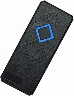 Slim Mini Size Waterproof Wiegand 26/34 125KHz EM RFID Reader for Door Access Control Proximity RFID Reader Black Color