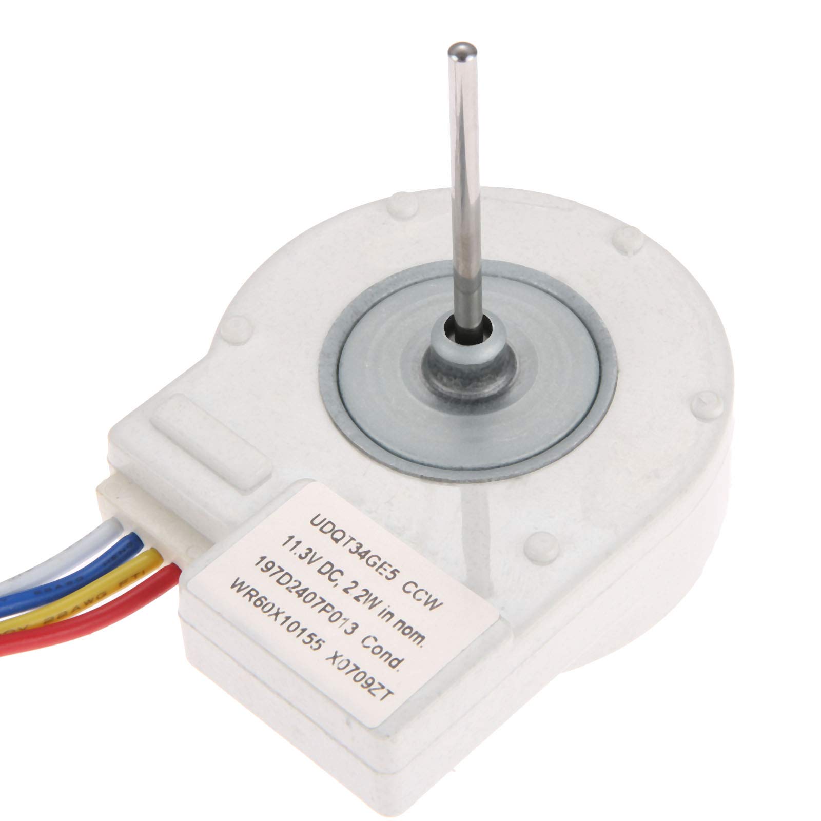 Motor de Ventilador evaporador de refrigerador WR60X10209, for General Electric Hotpoint RCA Kenmore WR60X10042 WR60X10053 WR60X10065