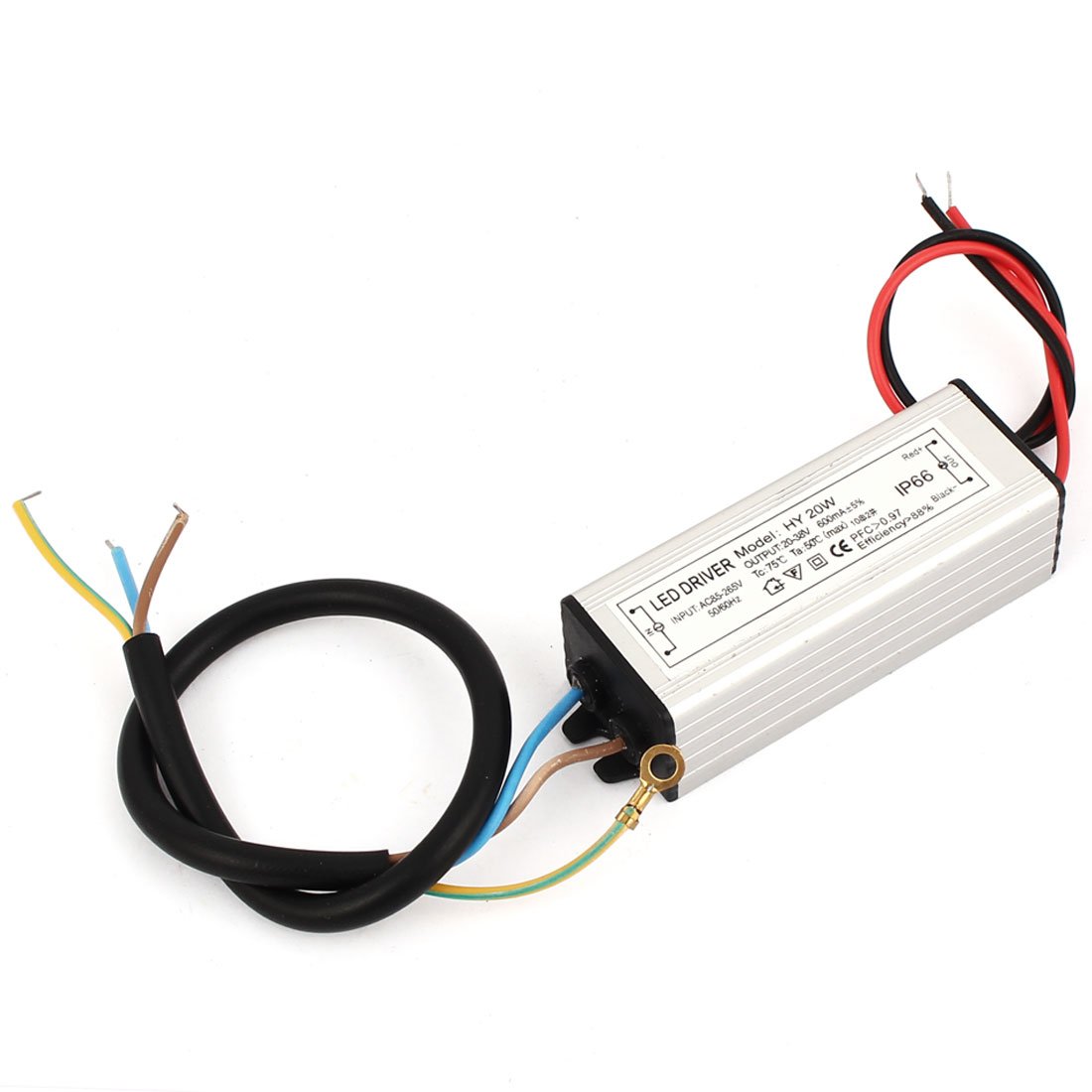 Fuente De Alimentación LED Impermeable IP66 - 20W, Entrada AC85-265V, Salida DC20-36V, Para Tiras LED