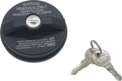 Tapa de gasolina con bloqueo regular con llaves compatible con Audi para Toyota Tundra Tacoma para Gmc para Chevrolet Chevy para Honda Replaces