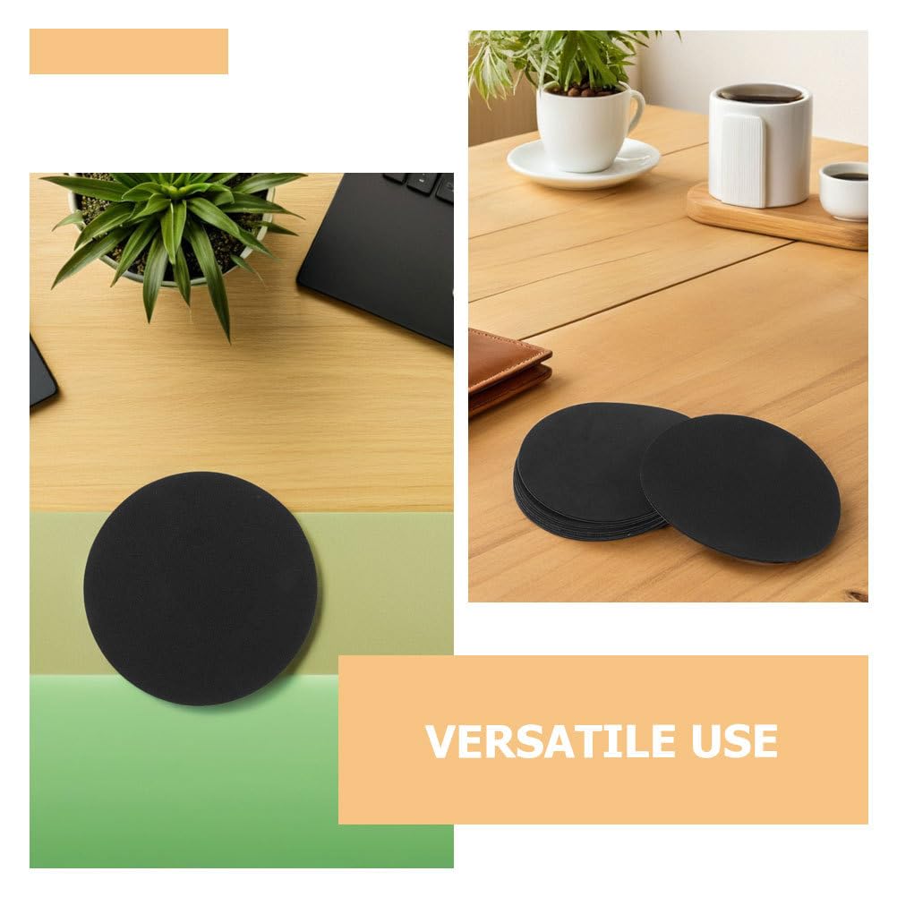 jojofuny 10 Stück Anti-Vibrations-Schwammpads für Schreibtisch-Ventilatorbasis – stoßdämpfendes Zubehör – Schallschutzmatte für Arbeit und Studium, Anti-Vibrationsplatten