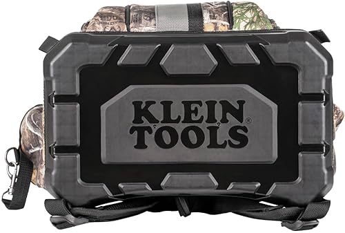 Miniatura 9 de Klein Tools 62800BPCAMO Mochila Bolsa de herramientas, Tradesman Pro Mochila extragrande de 40 bolsillos para sitio de trabajo de camuflaje con