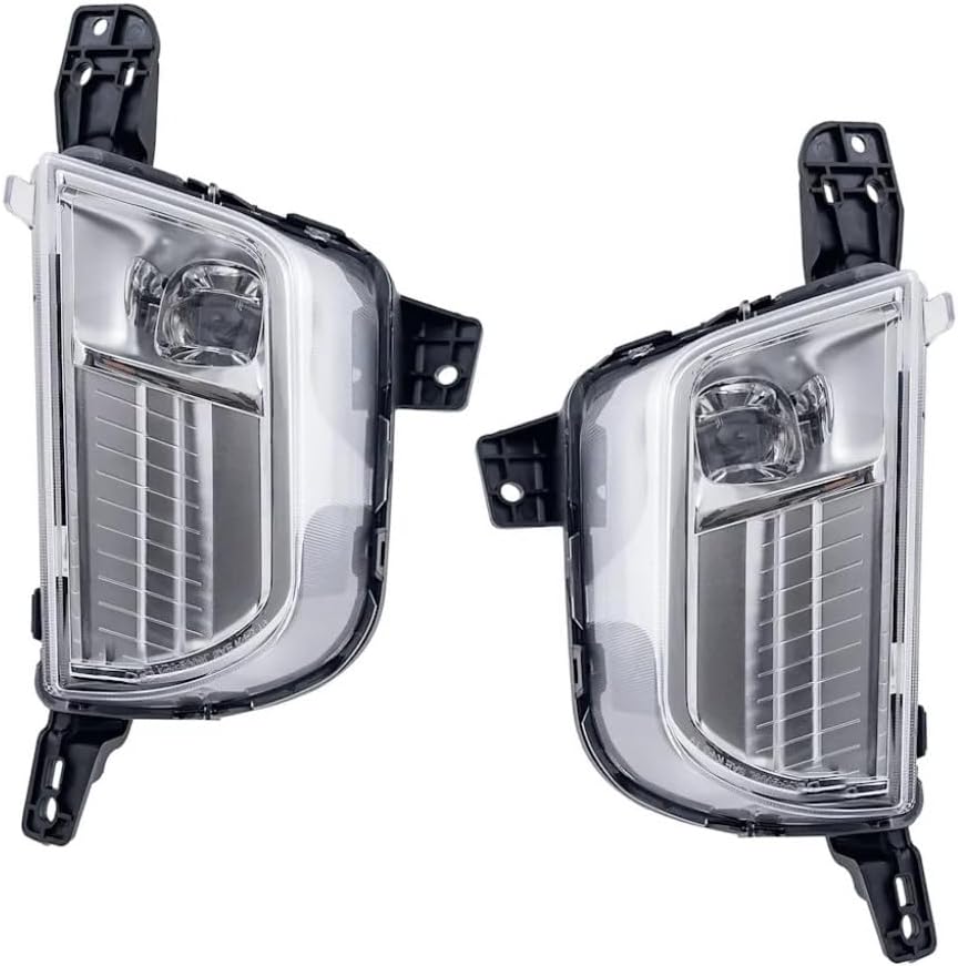 For Ford Edge 2019 20 21 22 23 2024 Fog Light Assembly Driver Side | Front | CAPA Certified | LED | Replacement For FO2592253 | KT4Z15201B, KT4Z15201A