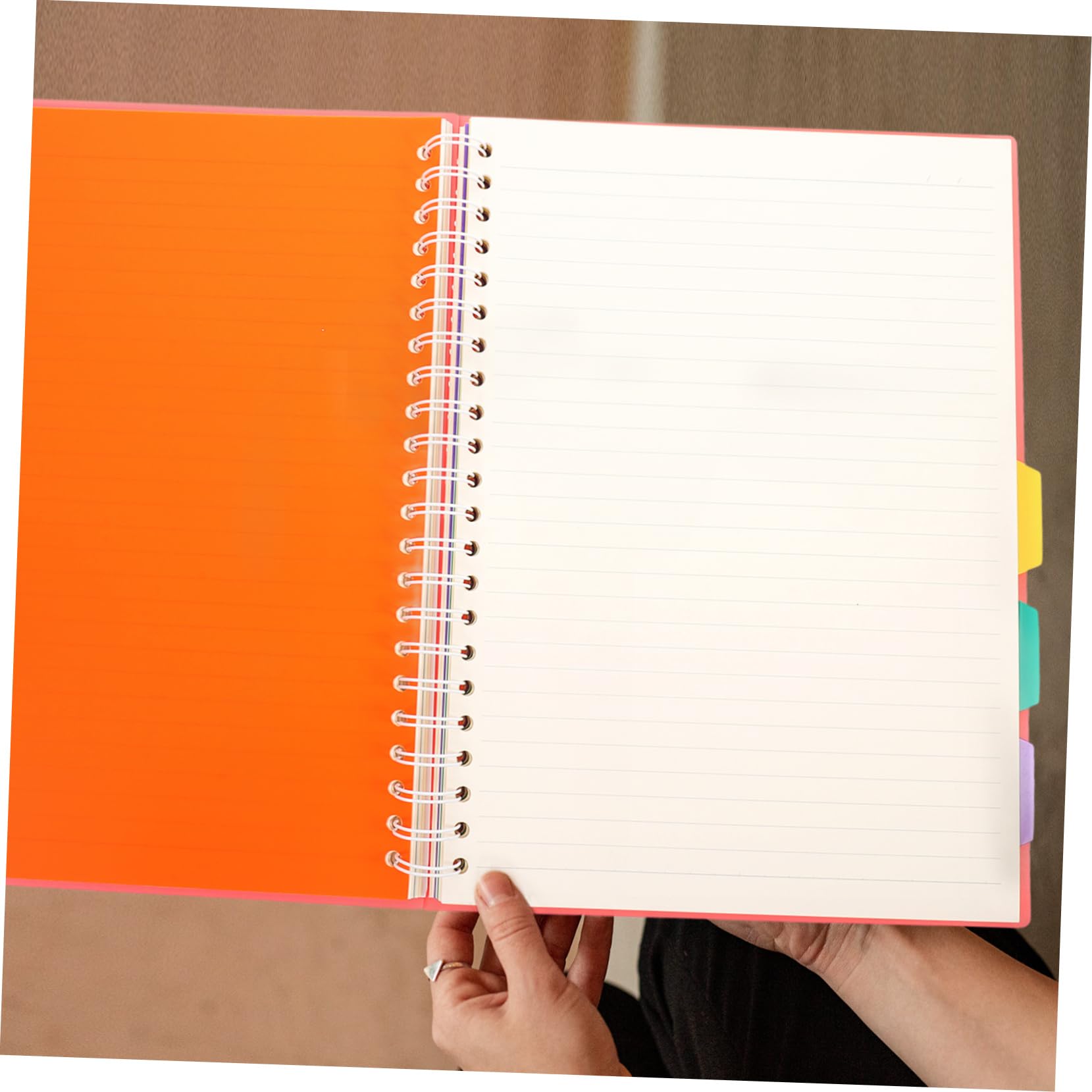 DOITOOL Carnet de Notes à Spirale Pratique Bloc-notes Ligné Multi-usages Journal Épais pour Travail