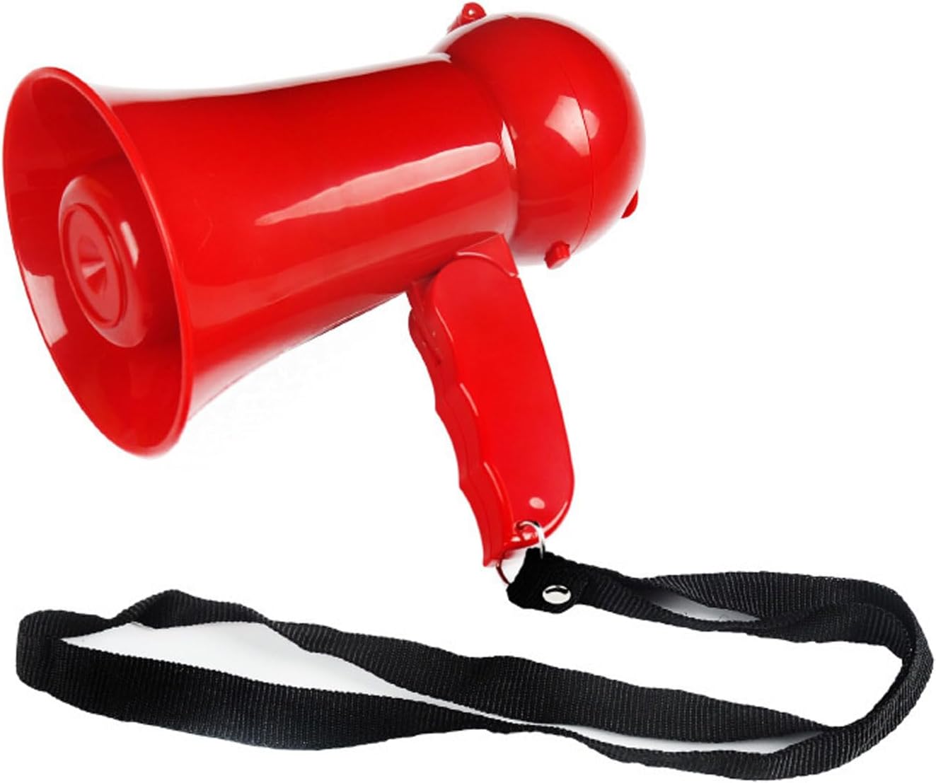 Portable Megaphone Mini Portable Megaphone Voice Recorder and Adjustable Volume with Siren for Indoor and Outdoor Competition Speaker Siren Bullhorn