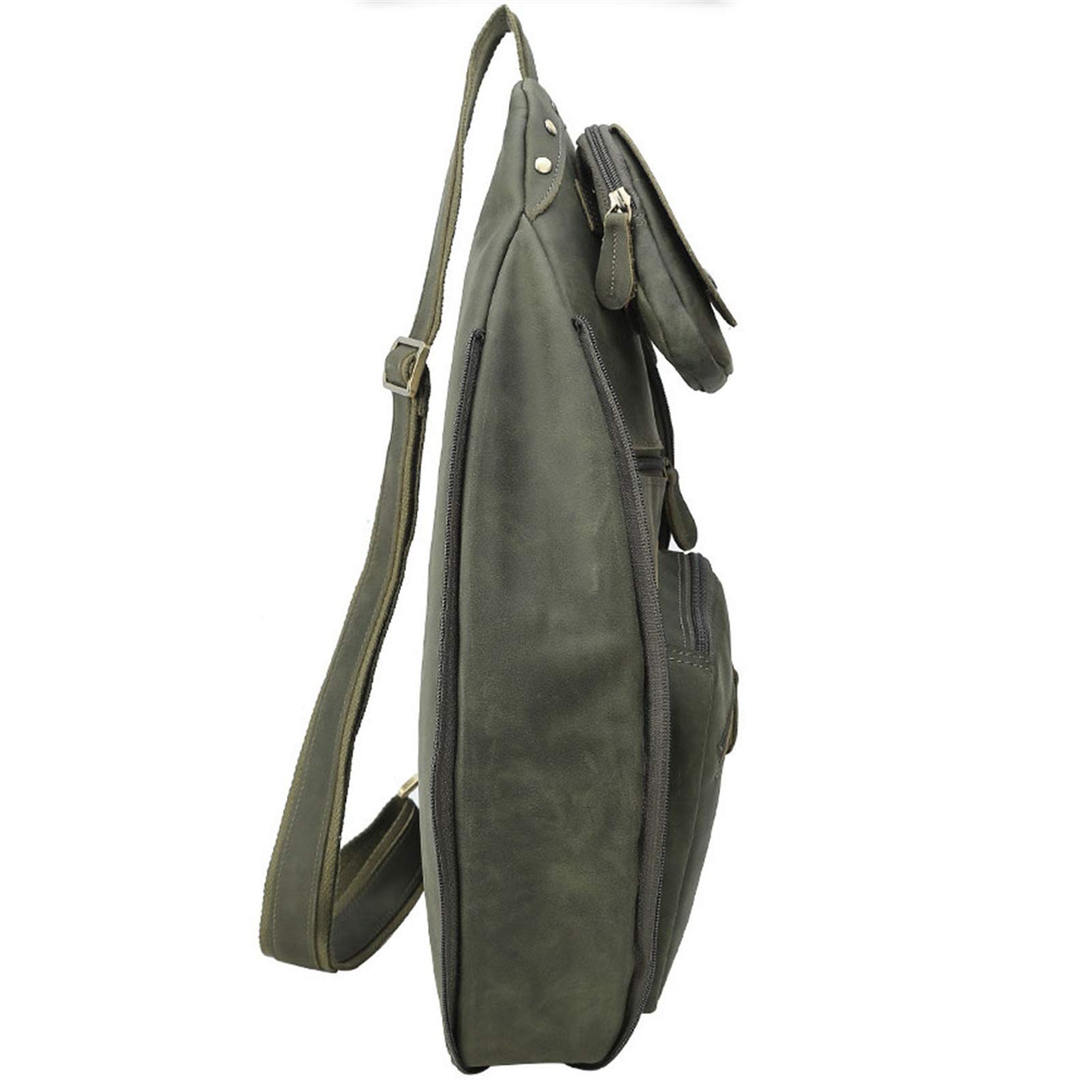DORRISO Fashion Men Chest Bag Elegant Shoulder Bag for 10.9 Inch iPad