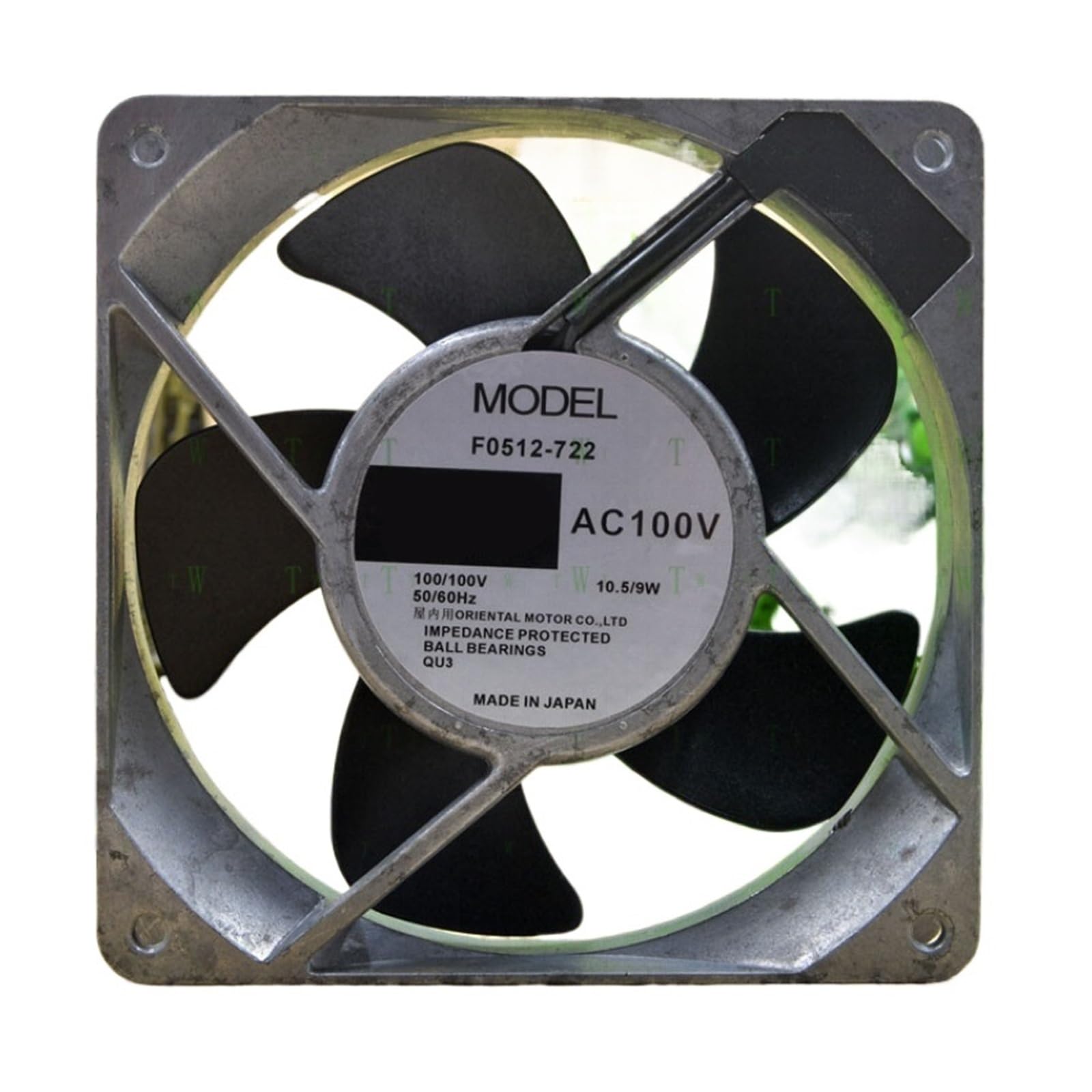 YMUGUEGH F0512-722 100V 10.5 / 9W 12CM 12025 cooling fan