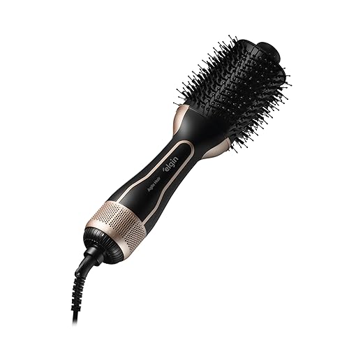 Escova Secadora Agile Hair Tourmaline Íon 3 em 1 Bivoltn Elgin 1200 -Seca, Alisa e Modela