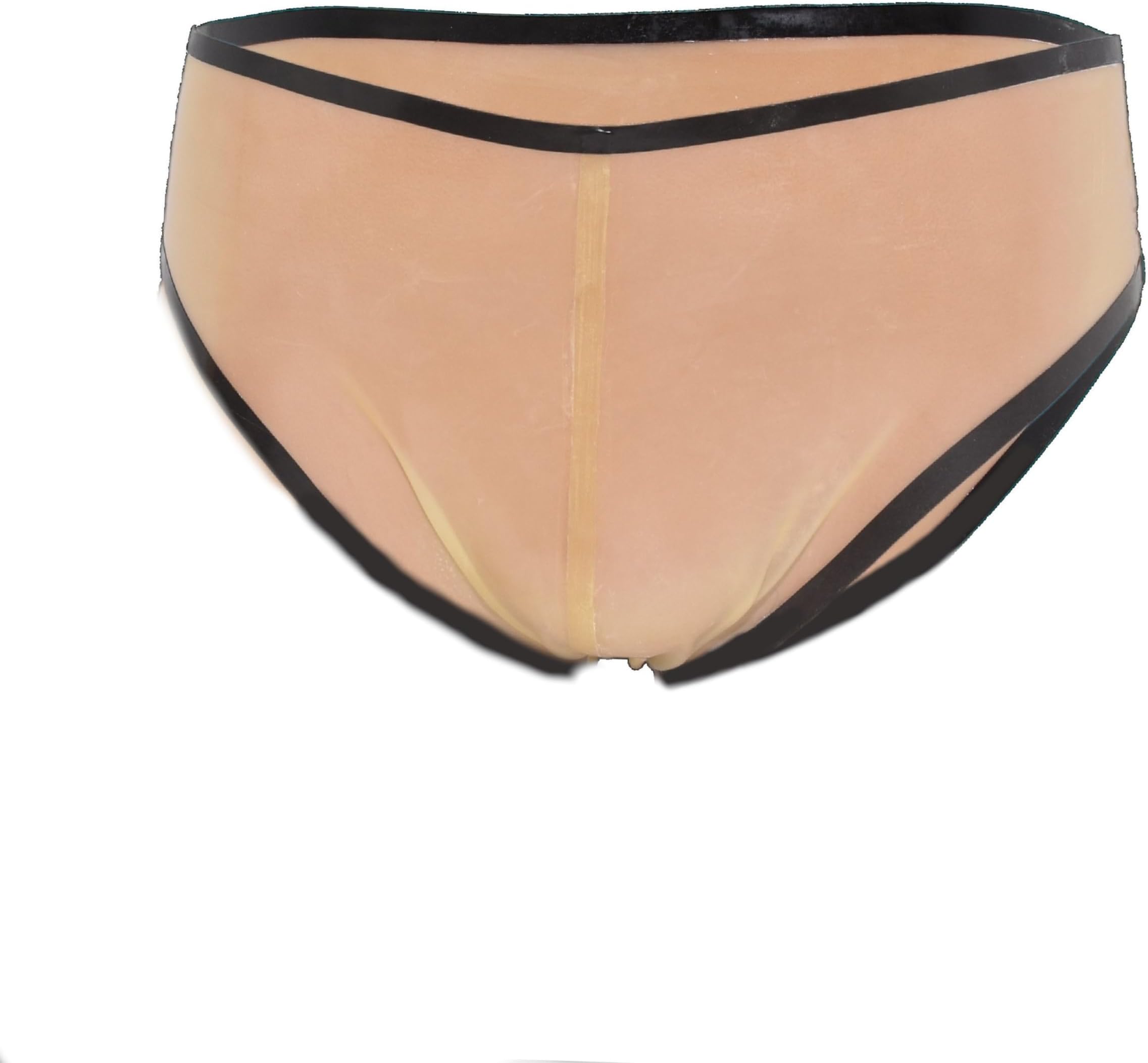 Latex Slip Transparent Design/Black Frame Size: L