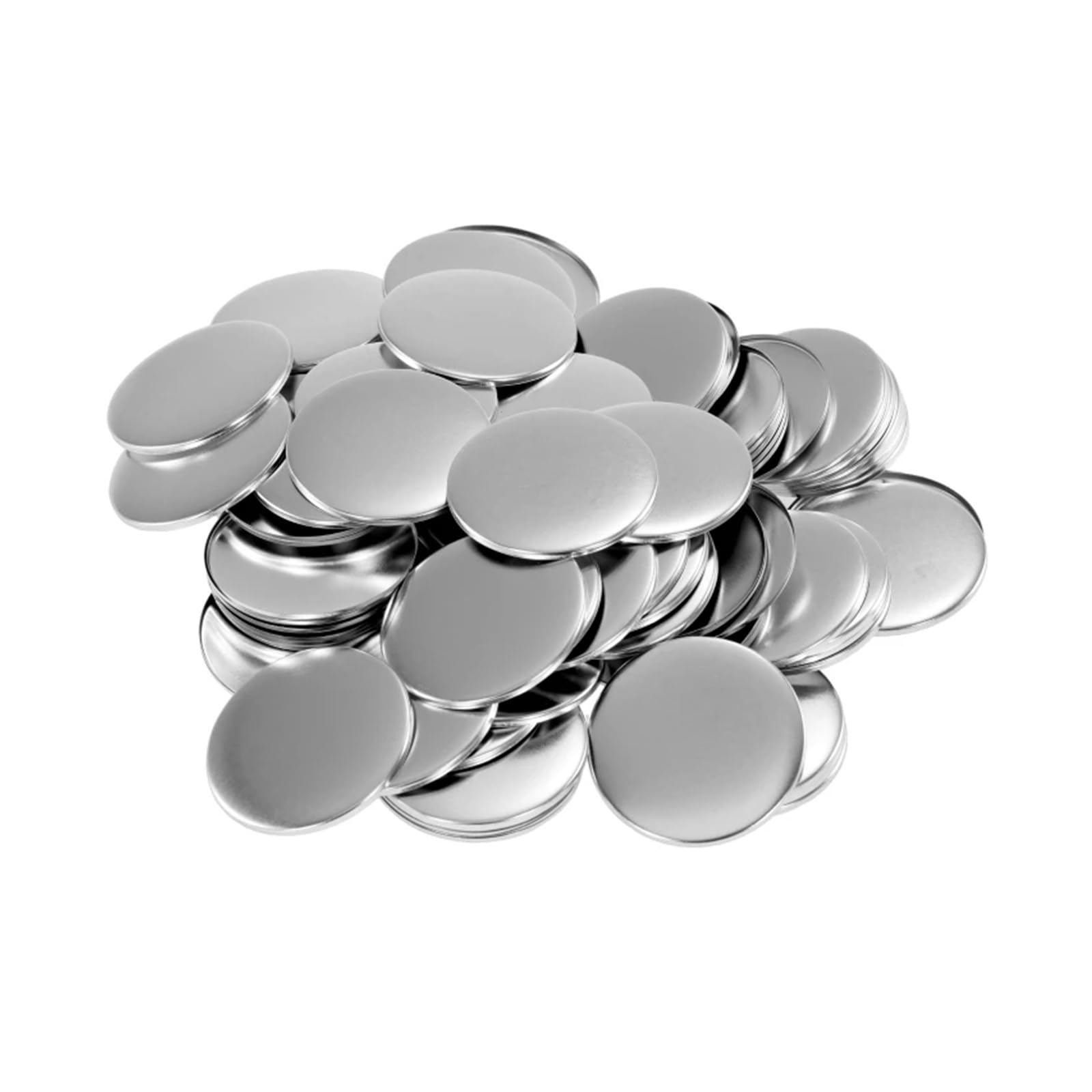 58mm 100 zestawów DIY pusty przycisk Pin odznaka materiał magnesy na lodówkę Mini Morror części do robienia dziurkacz materiały eksploatacyjne do maszyn kompatybilne i wielofunkcyjne