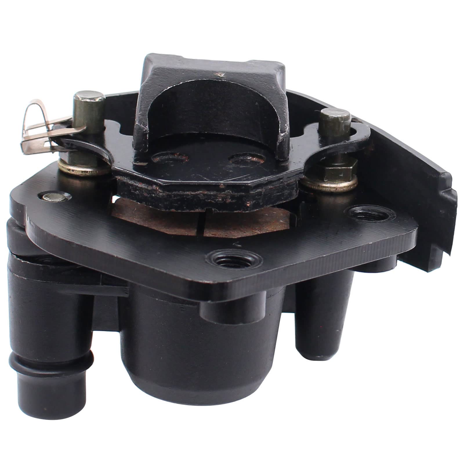 Doo Engy Bremssattel Motorrad Scheibenbremse Scheibenbremssattel Bremszange Bremsbelag mit Bremssattelkolben vorne vordere Bremse für Suzuki GN 125 GN125 1994-2001