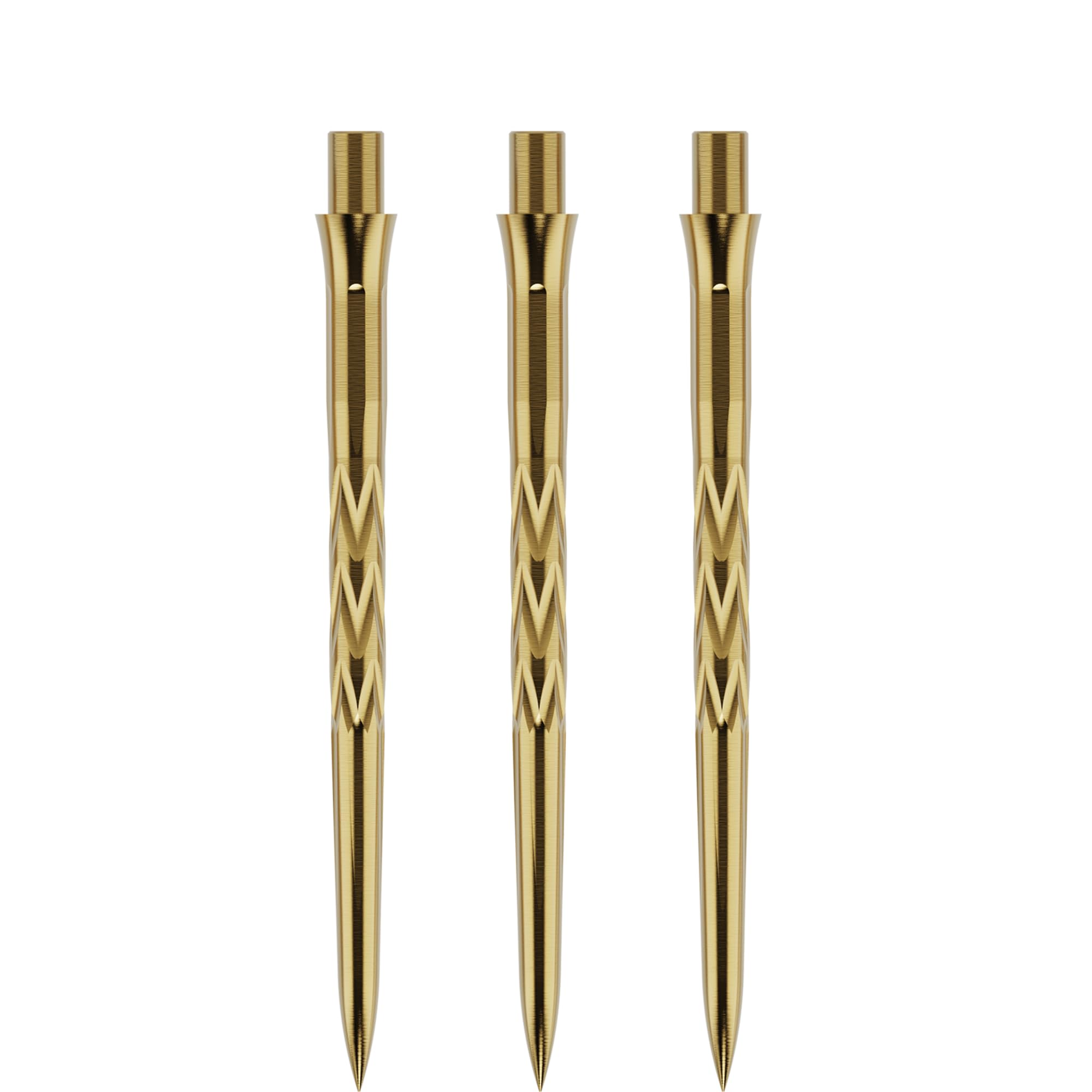 Caliburn Evo Dart Points | MIR Grip | Precision Steel Tip Dart Points | Multiple Colours (Gold, 36mm)