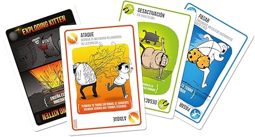 Miniatura 2 de Exploding Kittens - Juego de cartas en español - EKIEK01ES