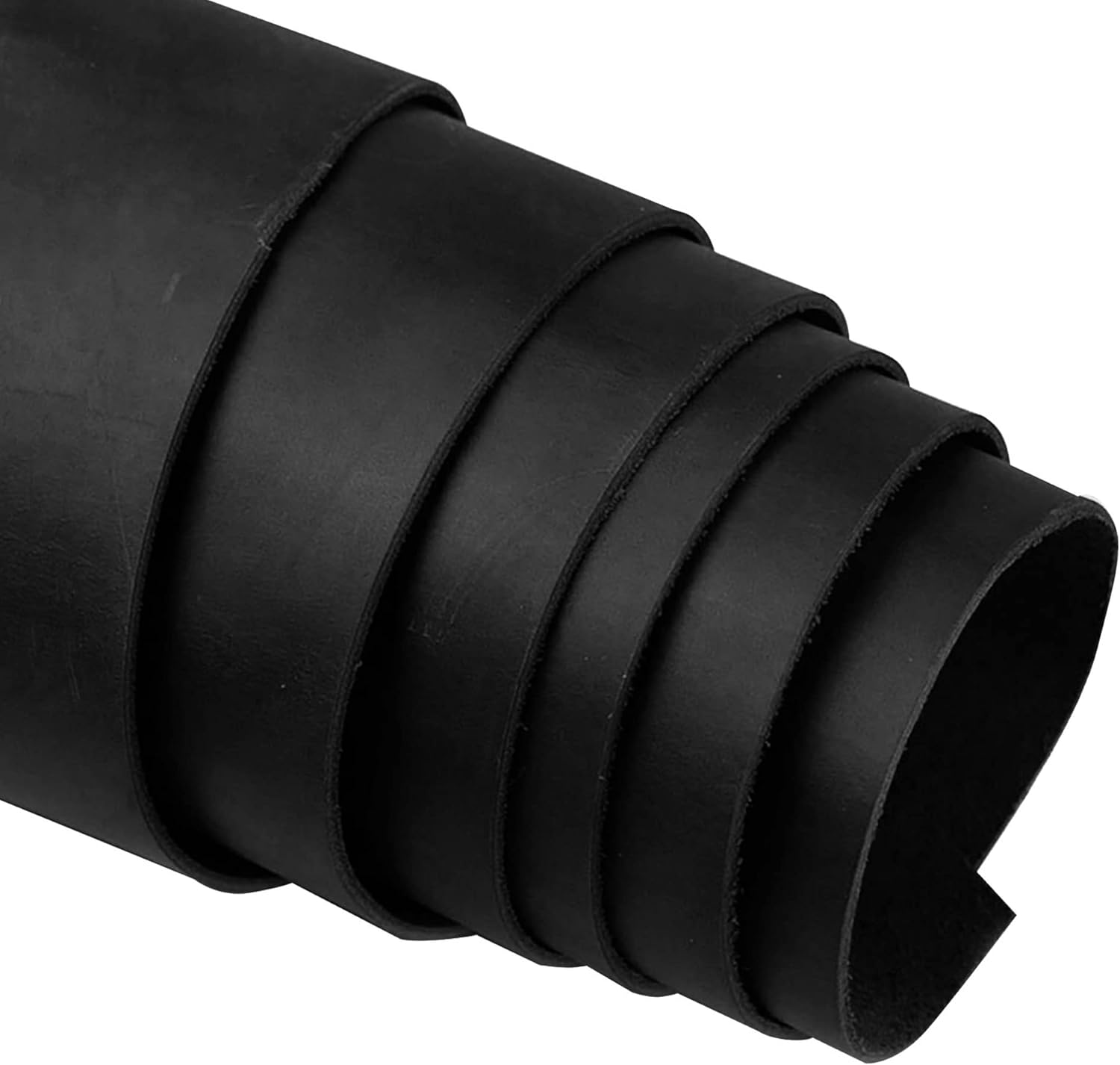 ELW Cowhide Bourbon Brown Leather 9-10 oz (3.6-4mm) Thickness Pre-Cut Calf Hide Full Grain Leather for Tooling, Holsters, Sheath, Carving, Embossing, Stamping