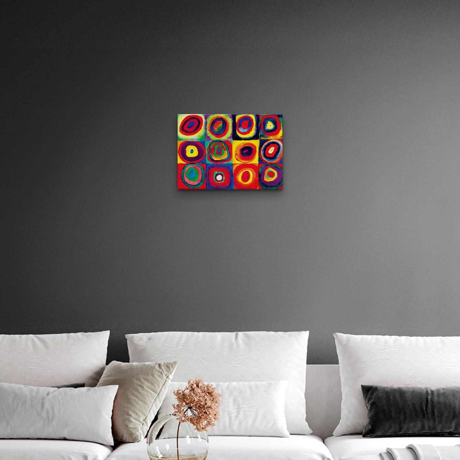 Giallobus - Obraz - Vassily Kandinsky - - Standardowe płótno - 50L x 35l cm - 04 - Badanie koloru - Obrazy do powieszenia