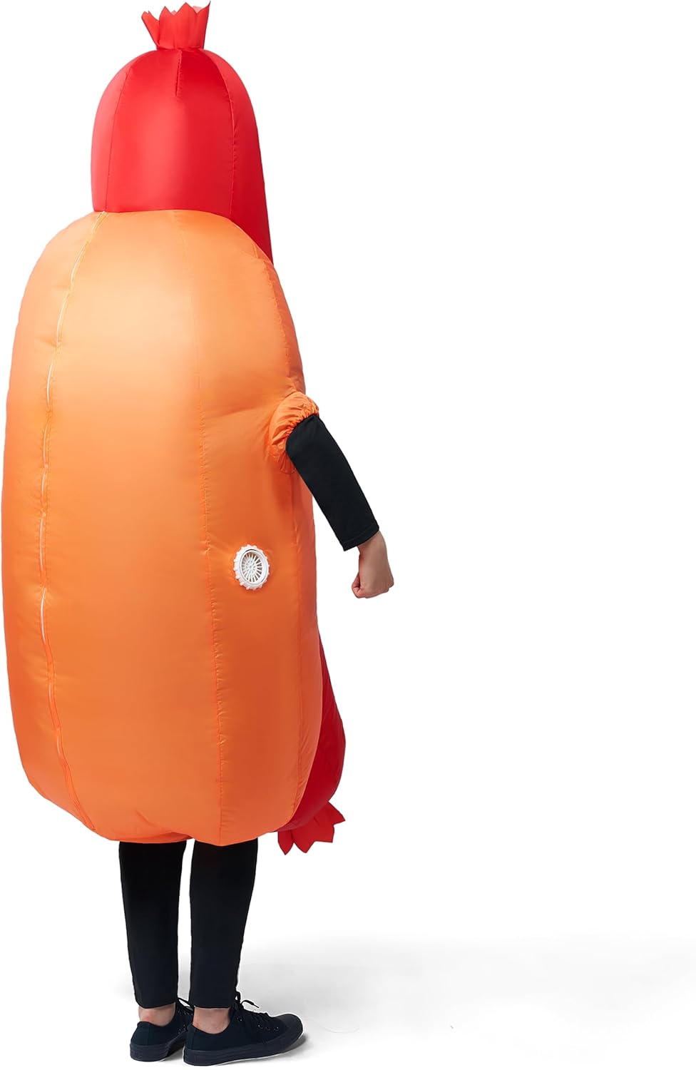 Spooktacular Creations Inflatable Costume Riding on an Ostrich Air Blown Deluxe Halloween Costume - Adult Size