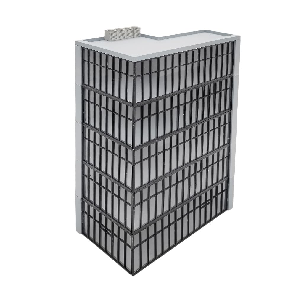Outland Models Modern 3-Story Commercial Building Shop/Mall 1:87 HO Scale