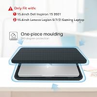 Smatree 15,6" Kemény Laptop Táska Dell Inspiron 15 és Lenovo Legion 5 Modellekhez - Fekete Védőtok Vékony Kialakítással 2