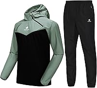 Vista 11 de HOTSUIT Sauna Suit for Men Sweat Sauna Jacket Pant Gym Workout Sweat Suits
