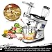 CHEFTRONIC 4 In 1 Upgraded Multifunction Kitchen Stand Mixer SM-1088, 1000W 7.4QT...