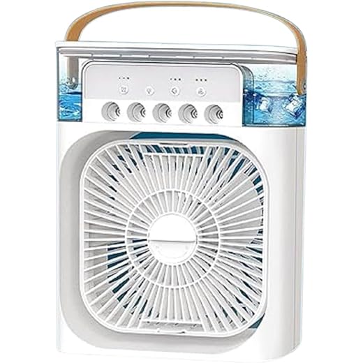 Portable Mini Rechargeable Air Conditioner Water Cooler Smal
