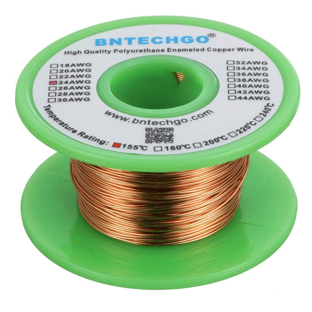 22 AWG Magnet Wire - Enameled Copper Wire -10 22 AWG Magnet Wire - Enameled Copper Wire -10